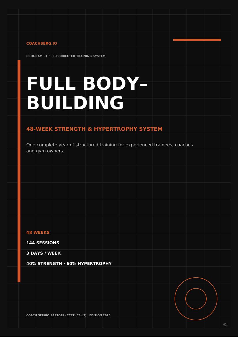 48 Week Full Body-Building