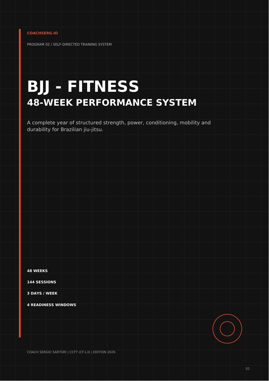 48 Week BJJ Fitness Program